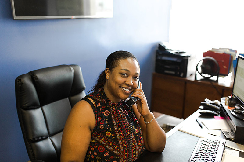 contact-us-shakia-on-the-phone Contact Us - Shakia - Project Return